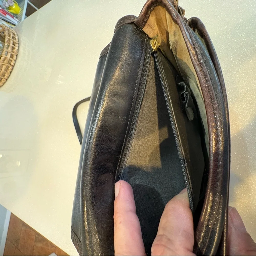 Brahmin crocodile embossed